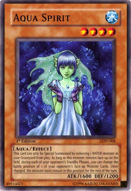 Image for Aqua Spirit (LON-068) (Labyrinth of Nightmare) (LON) - YuGiOh
