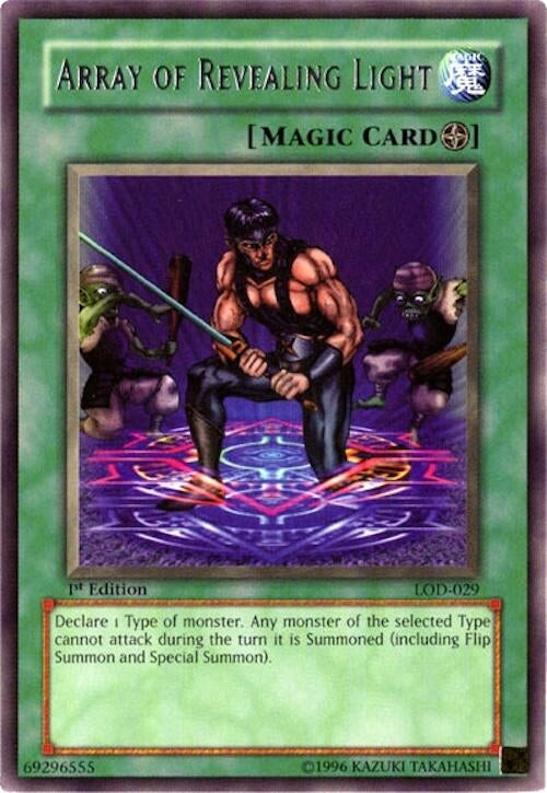 Image for Array of Revealing Light (LOD-029) (Legacy of Darkness) - YuGiOh