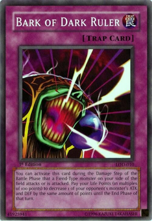 Image for Bark of Dark Ruler (LOD-010) (Legacy of Darkness) - YuGiOh