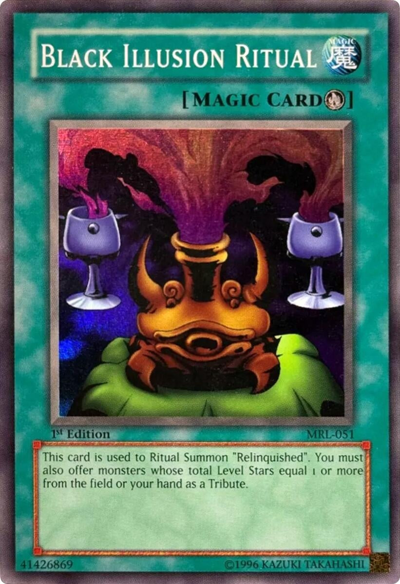 Image for Black Illusion Ritual (MRL-051) (Magic Ruler) - YuGiOh
