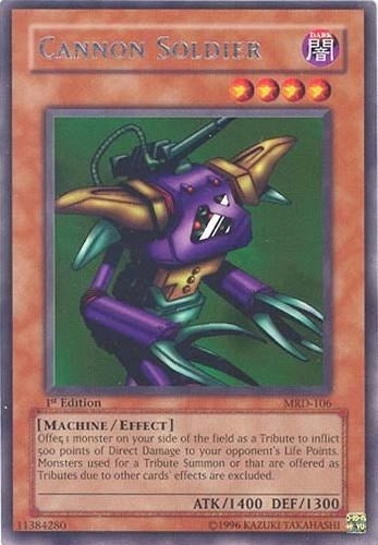 Image for Cannon Soldier (MRD-106) (Metal Raiders) (MRD) - YuGiOh