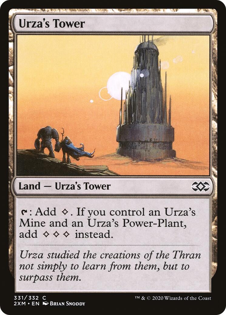 Image for Urza's Tower (331) (Double Masters) - Magic: The Gathering