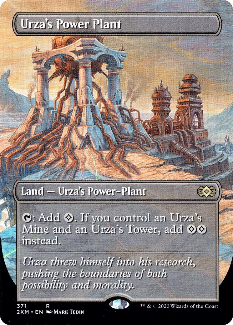 Image for Urza's Power Plant (Borderless) (371) (Double Masters) - Magic: The Gathering