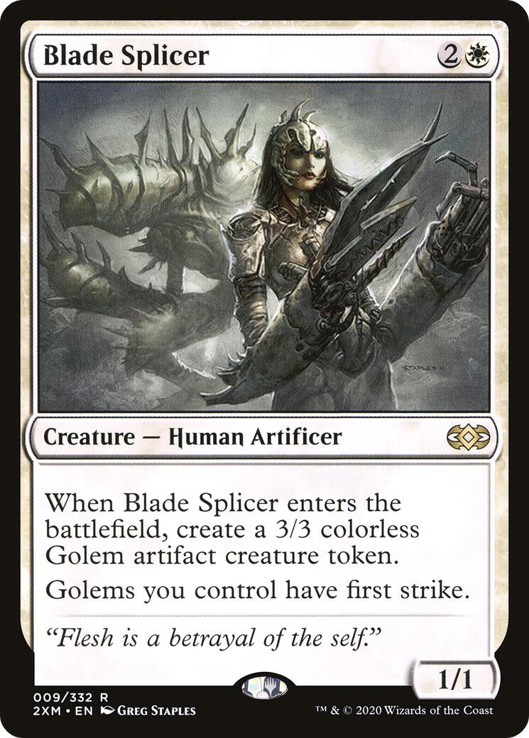 Image for Blade Splicer (9) (Double Masters) - Magic: The Gathering