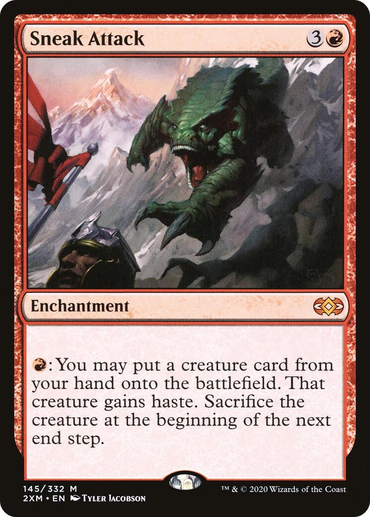 Image for Sneak Attack (145) (Double Masters) - Magic: The Gathering