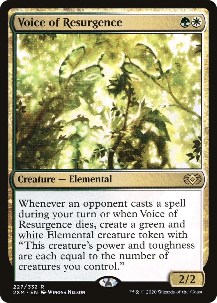 Image for Voice of Resurgence (227) (Double Masters) - Magic: The Gathering