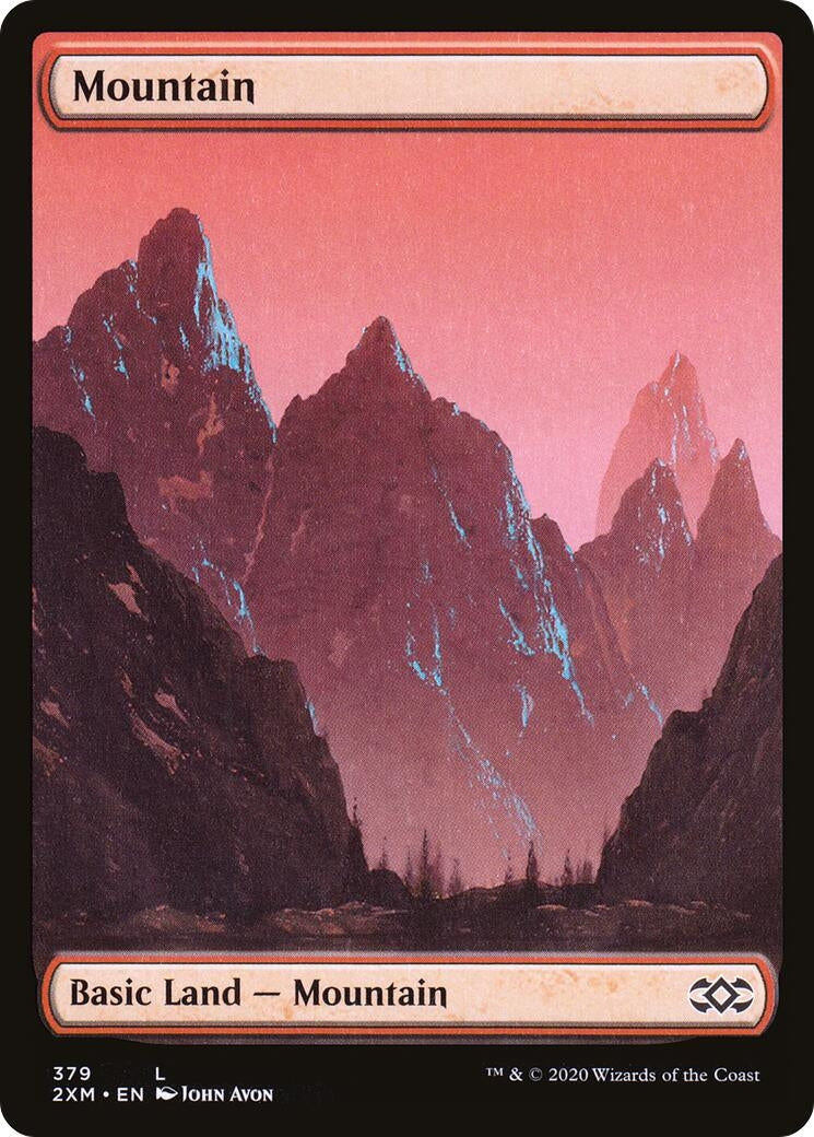 Image for Mountain (379) (379) (Double Masters) - Magic: The Gathering