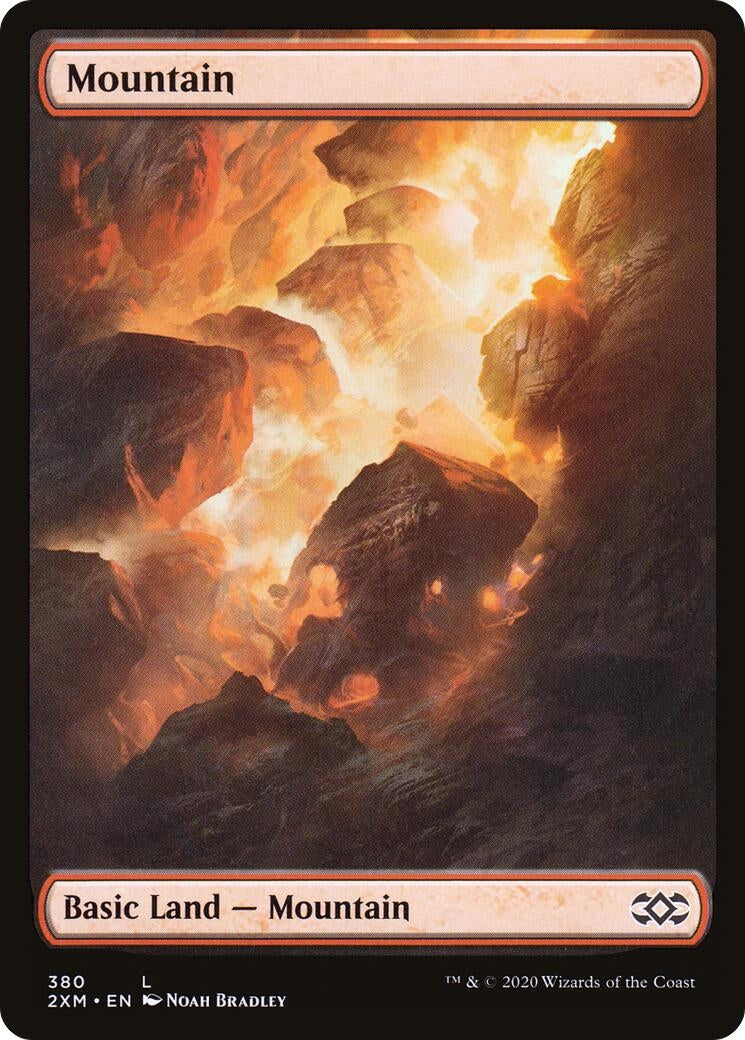 Image for Mountain (380) (380) (Double Masters) - Magic: The Gathering