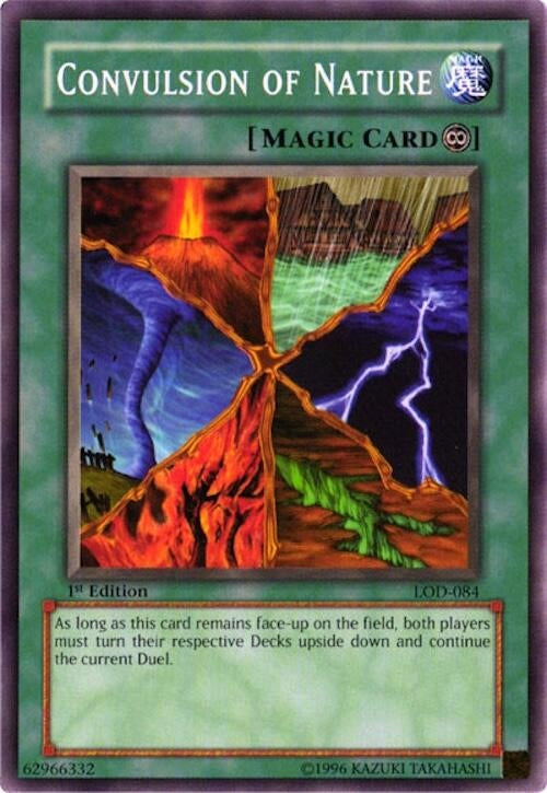 Image for Convulsion of Nature (LOD-084) (Legacy of Darkness) - YuGiOh