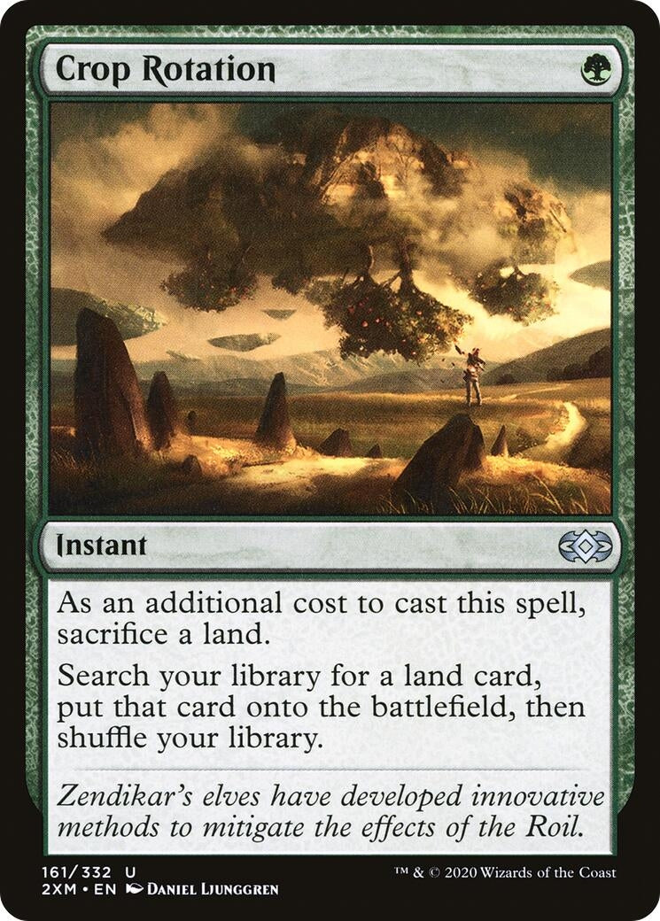 Image for Crop Rotation (161) (Double Masters) - Magic: The Gathering