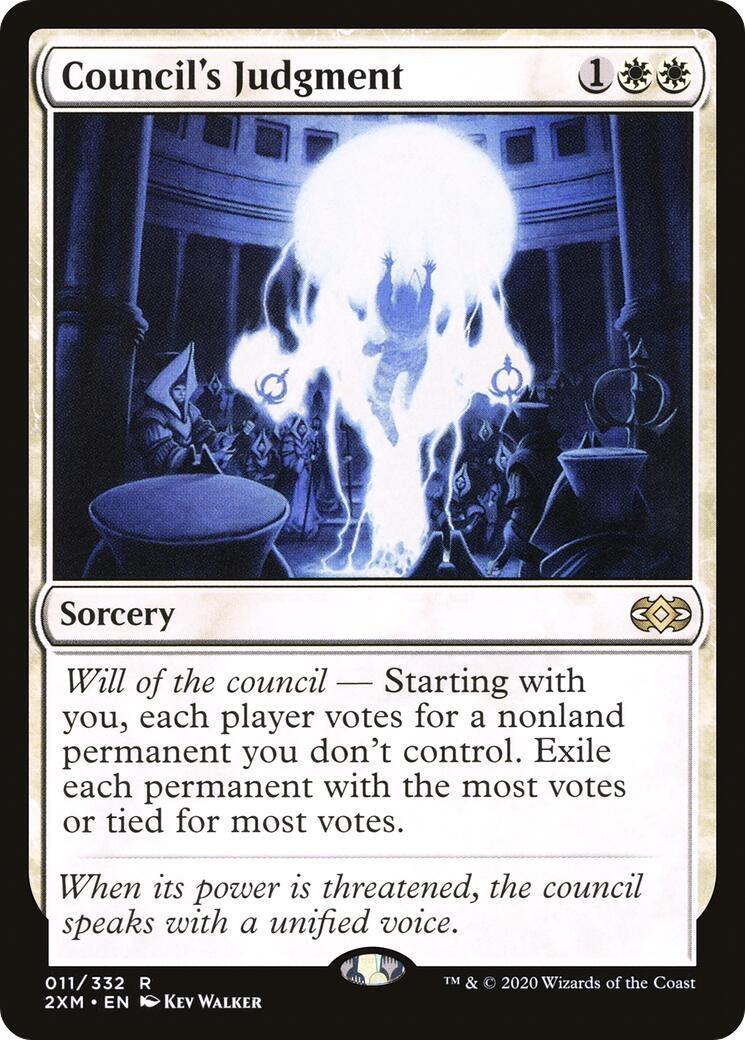 Image for Council's Judgment (11) (Double Masters) - Magic: The Gathering