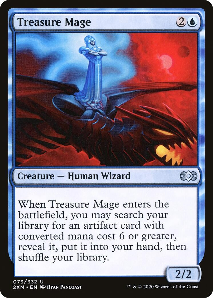 Image for Treasure Mage (73) (Double Masters) - Magic: The Gathering