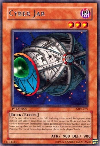 Image for Cyber Jar (MRL-077) (Magic Ruler) - YuGiOh