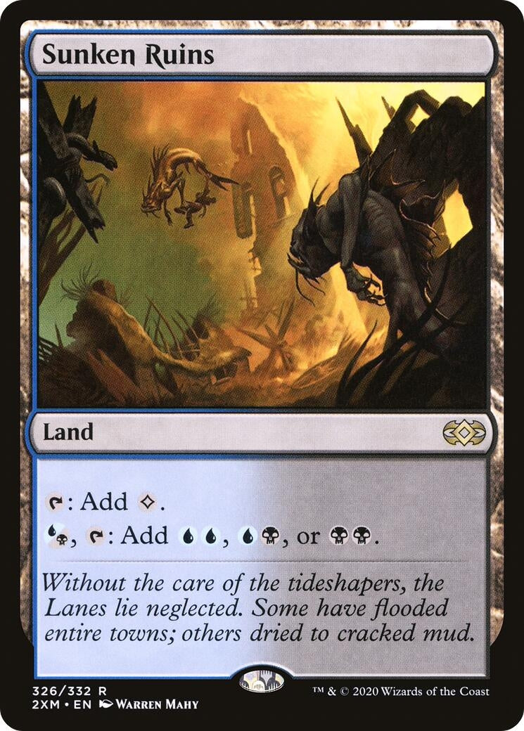 Image for Sunken Ruins (326) (Double Masters) - Magic: The Gathering