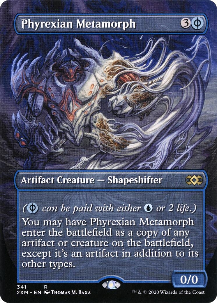Image for Phyrexian Metamorph (Borderless) (341) (Double Masters) - Magic: The Gathering