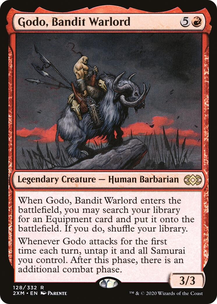 Image for Godo, Bandit Warlord (128) (Double Masters) - Magic: The Gathering