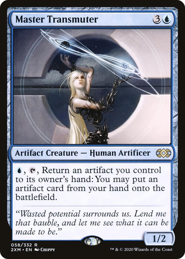 Image for Master Transmuter (58) (Double Masters) - Magic: The Gathering