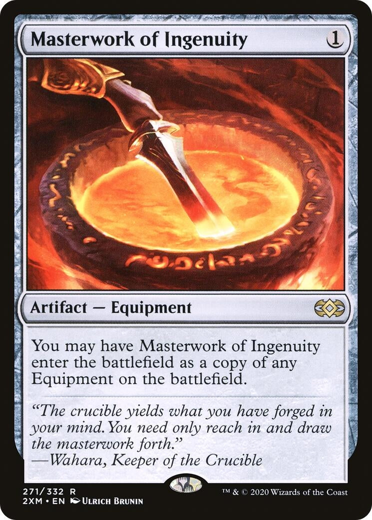 Image for Masterwork of Ingenuity (271) (Double Masters) - Magic: The Gathering