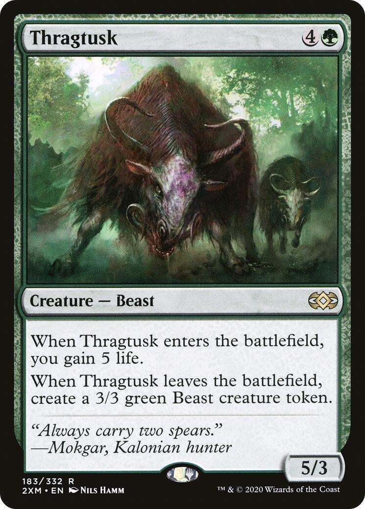 Image for Thragtusk (183) (Double Masters) - Magic: The Gathering