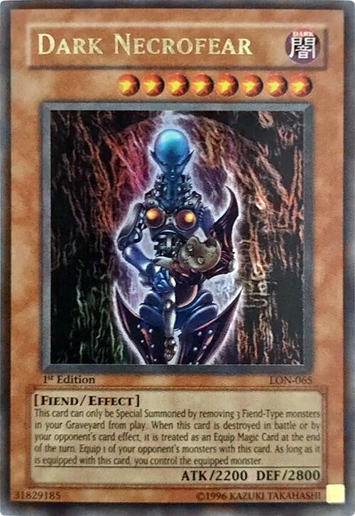 Image for Dark Necrofear (LON-065) (Labyrinth of Nightmare) (LON) - YuGiOh