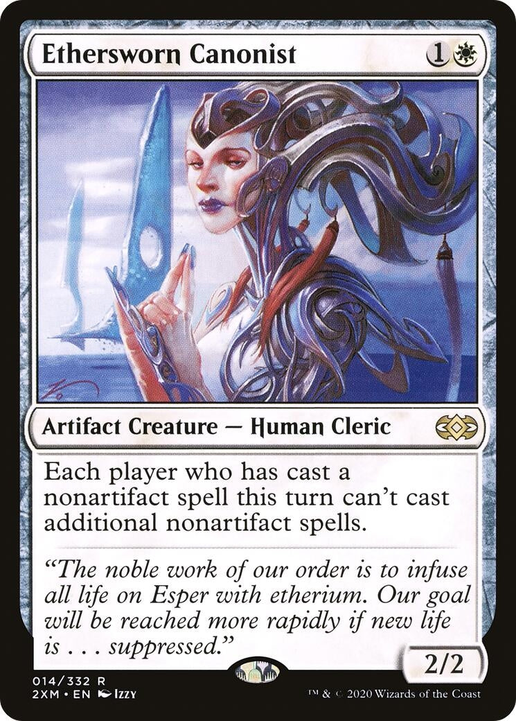 Image for Ethersworn Canonist (14) (Double Masters) - Magic: The Gathering