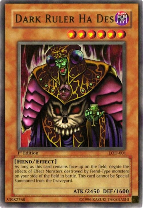 Dark Ruler Ha Des (LOD-001) (Legacy of Darkness)