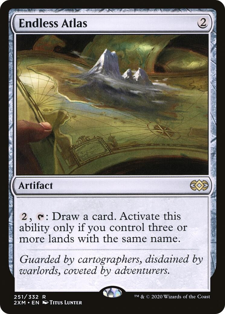 Image for Endless Atlas (251) (Double Masters) - Magic: The Gathering