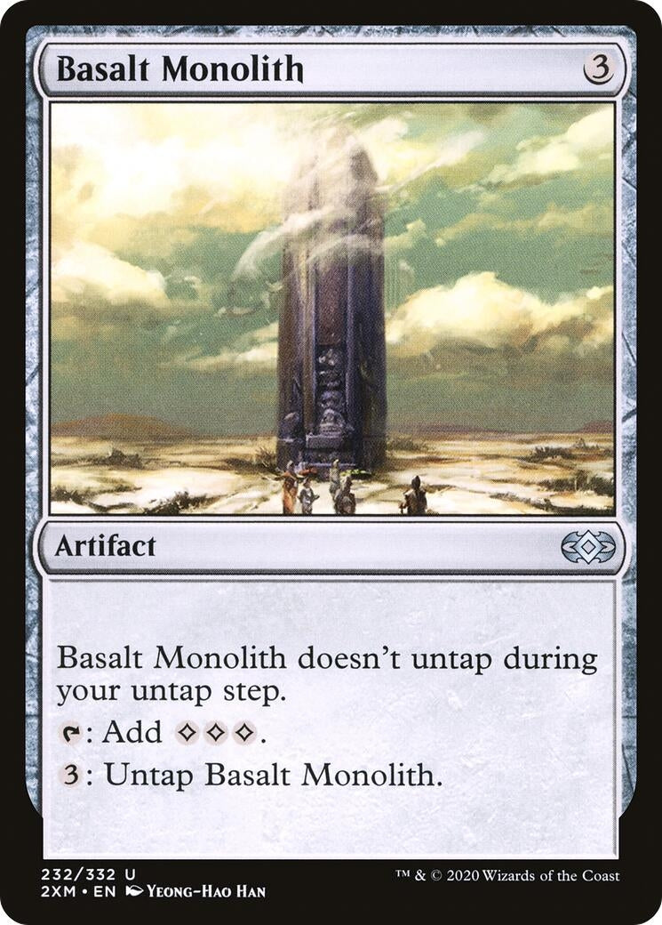 Image for Basalt Monolith (232) (Double Masters) - Magic: The Gathering
