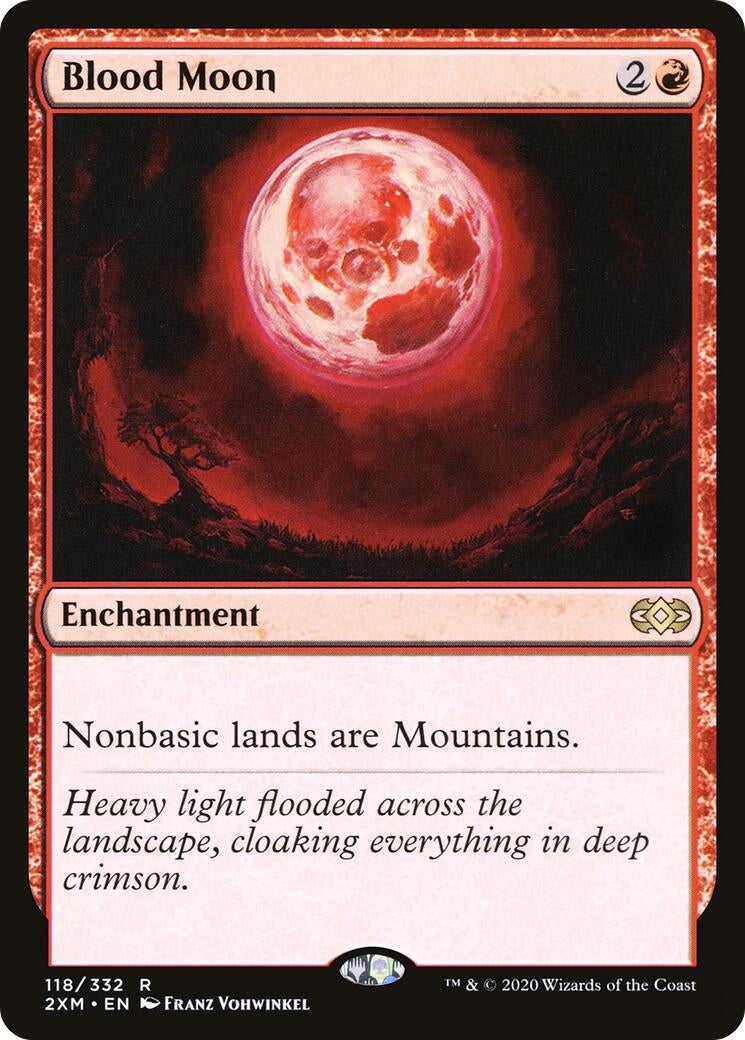 Image for Blood Moon (118) (Double Masters) - Magic: The Gathering