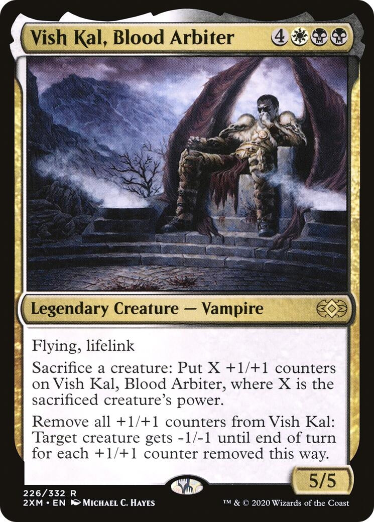 Image for Vish Kal, Blood Arbiter (226) (Double Masters) - Magic: The Gathering