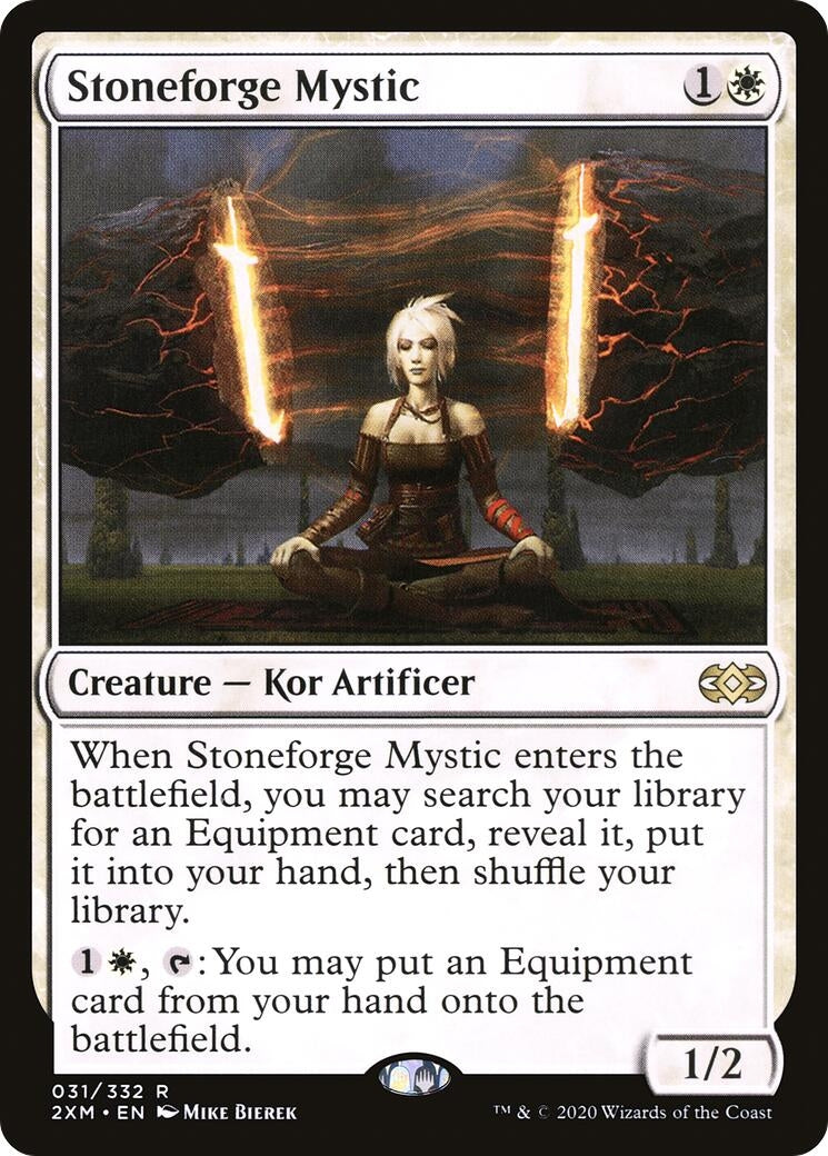 Image for Stoneforge Mystic (31) (Double Masters) - Magic: The Gathering