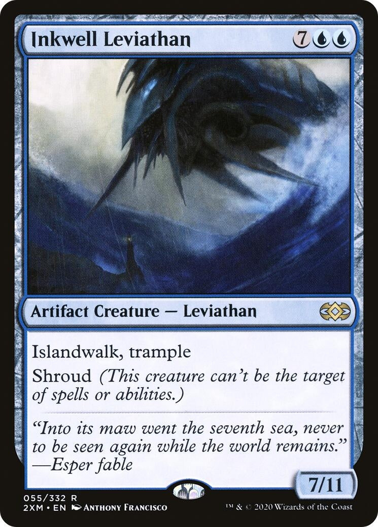 Image for Inkwell Leviathan (55) (Double Masters) - Magic: The Gathering