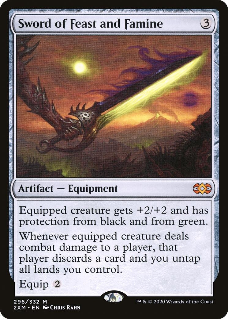 Image for Sword of Feast and Famine (296) (Double Masters) - Magic: The Gathering