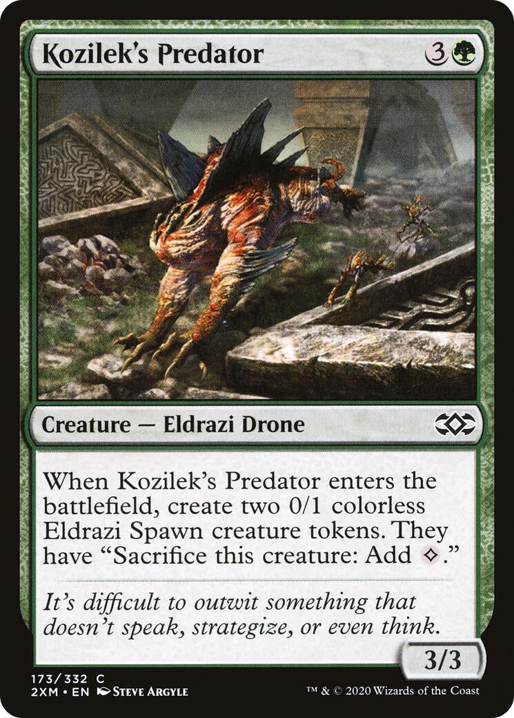 Image for Kozilek's Predator (173) (Double Masters) - Magic: The Gathering