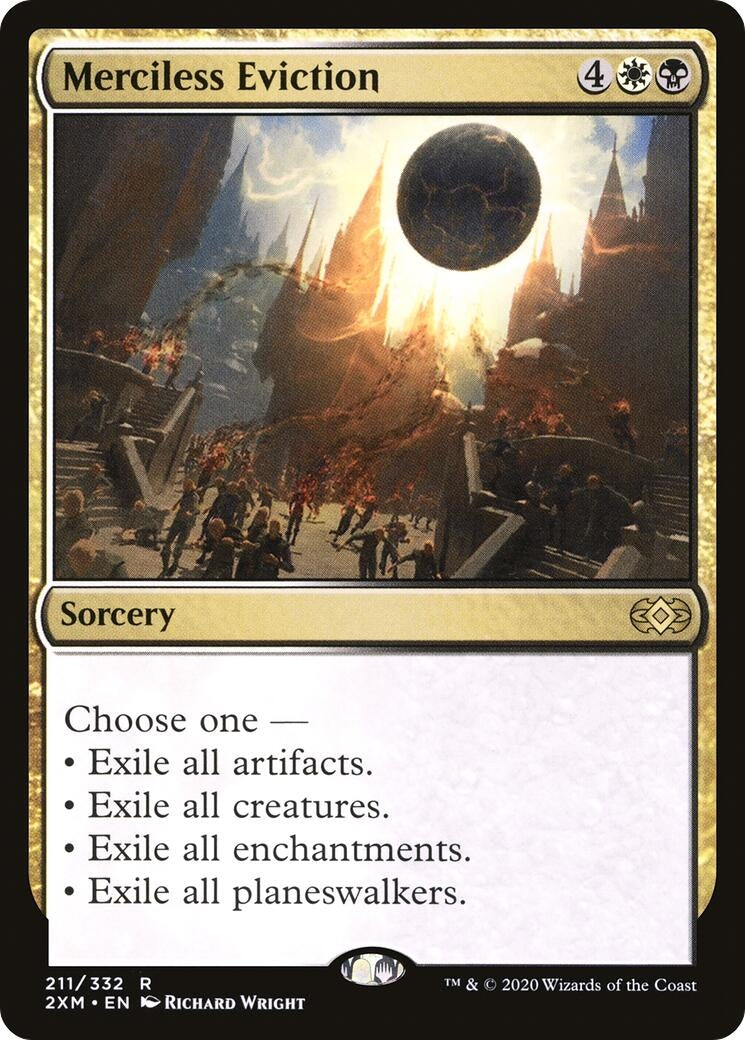 Image for Merciless Eviction (211) (Double Masters) - Magic: The Gathering