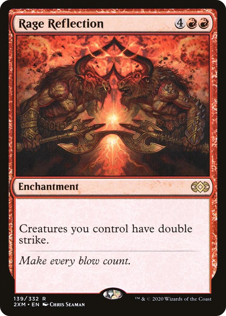 Image for Rage Reflection (139) (Double Masters) - Magic: The Gathering