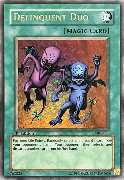 Image for Delinquent Duo (MRL-039) (Magic Ruler) - YuGiOh