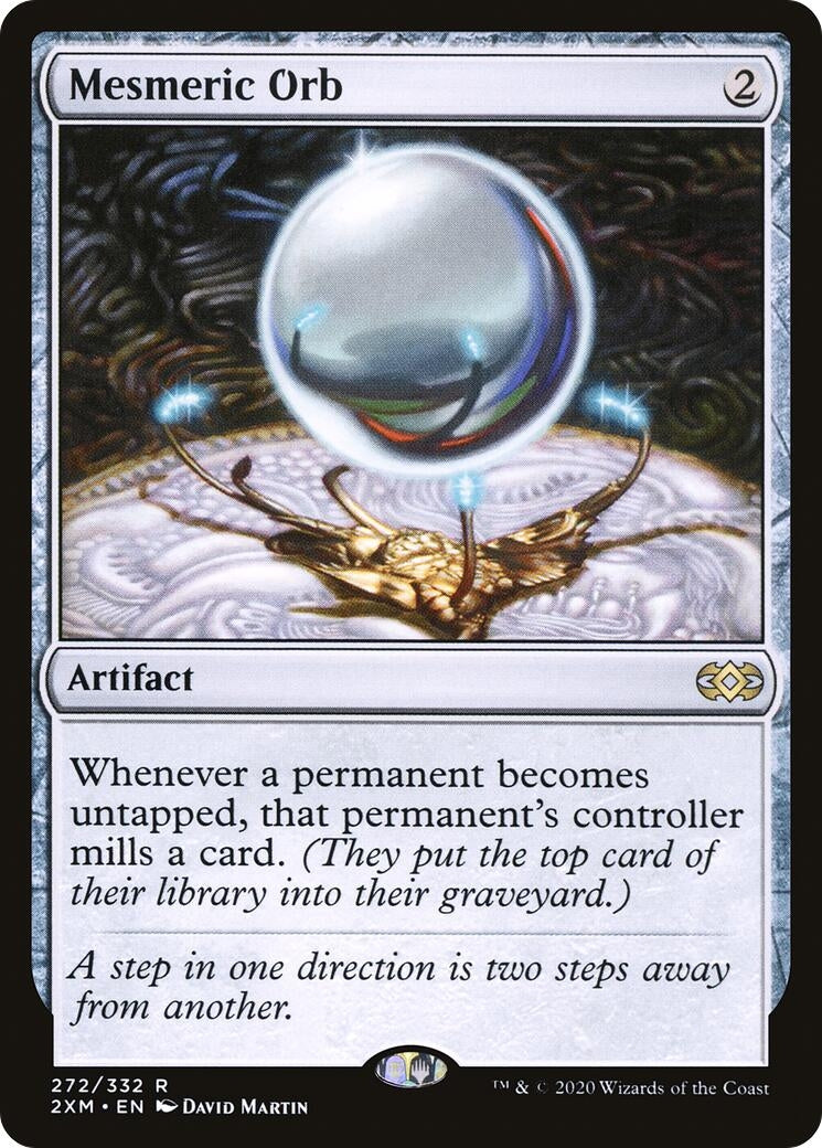 Image for Mesmeric Orb (272) (Double Masters) - Magic: The Gathering