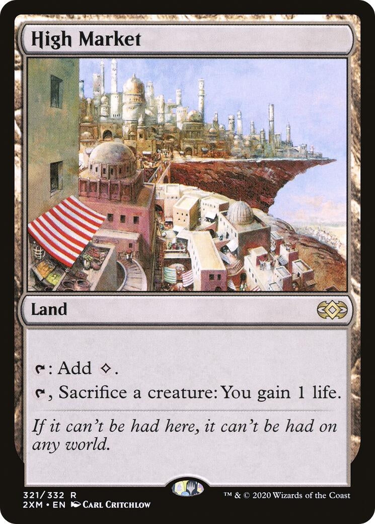 Image for High Market (321) (Double Masters) - Magic: The Gathering