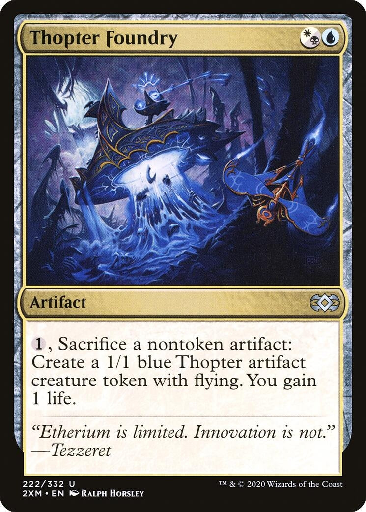 Image for Thopter Foundry (222) (Double Masters) - Magic: The Gathering
