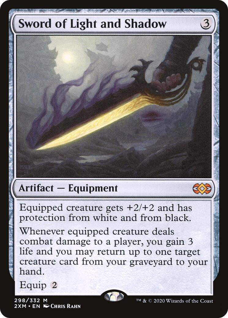 Image for Sword of Light and Shadow (298) (Double Masters) - Magic: The Gathering