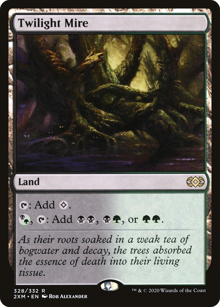 Image for Twilight Mire (328) (Double Masters) - Magic: The Gathering