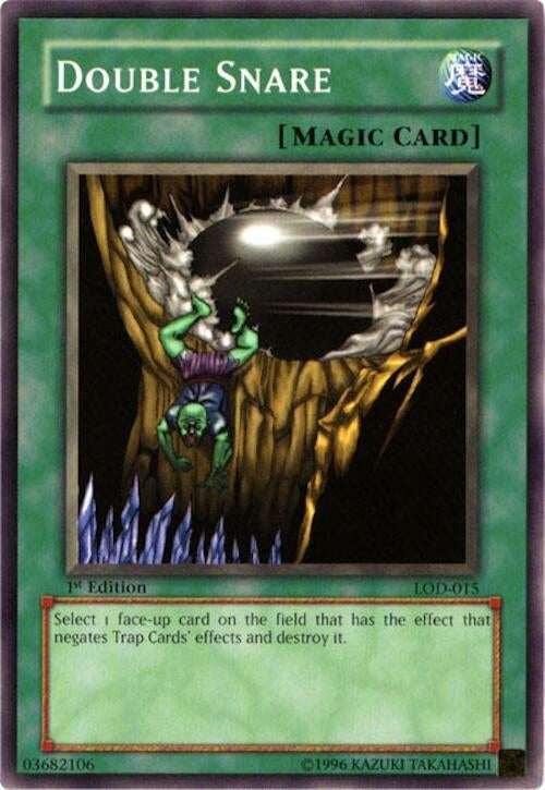 Image for Double Snare (LOD-015) (Legacy of Darkness) - YuGiOh
