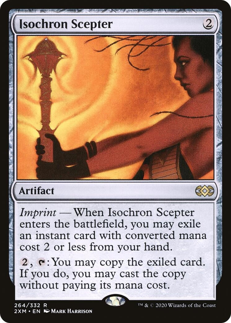 Image for Isochron Scepter (264) (Double Masters) - Magic: The Gathering