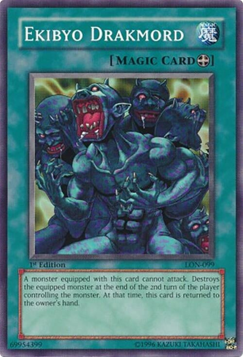 Image for Ekibyo Drakmord (LON-099) (Labyrinth of Nightmare) (LON) - YuGiOh