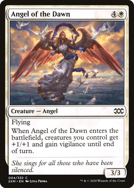 Image for Angel of the Dawn (4) (Double Masters) - Magic: The Gathering