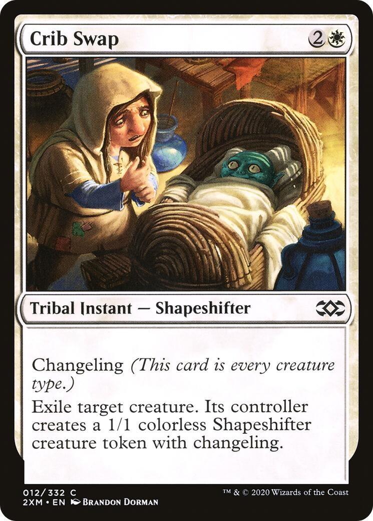Image for Crib Swap (12) (Double Masters) - Magic: The Gathering