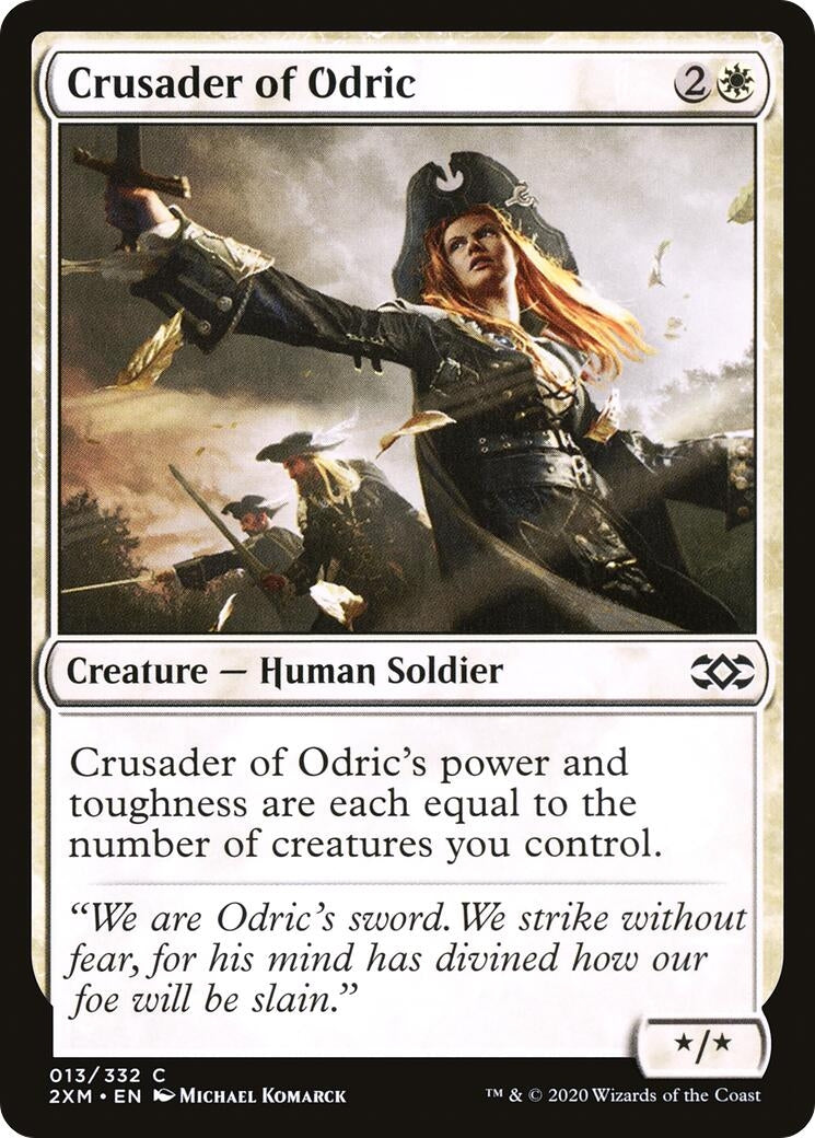 Image for Crusader of Odric (13) (Double Masters) - Magic: The Gathering