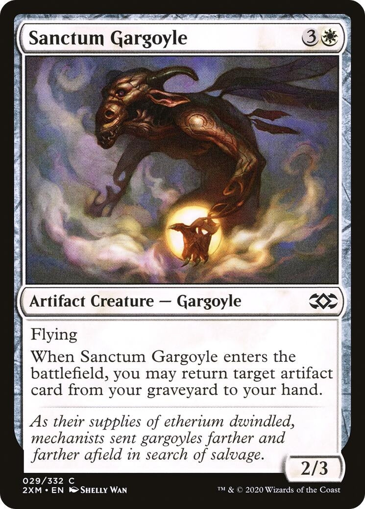 Image for Sanctum Gargoyle (29) (Double Masters) - Magic: The Gathering