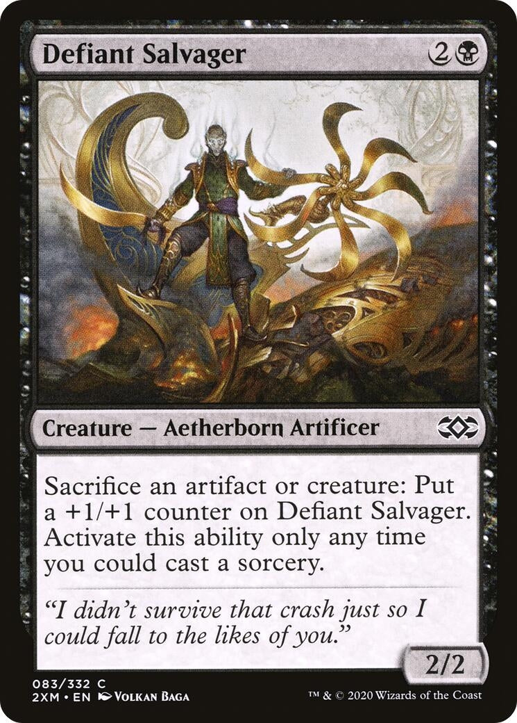 Image for Defiant Salvager (83) (Double Masters) - Magic: The Gathering